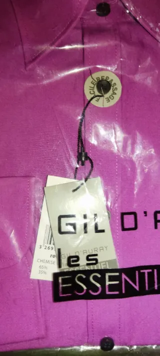 Camisa L GIL D'AURAY Rosa