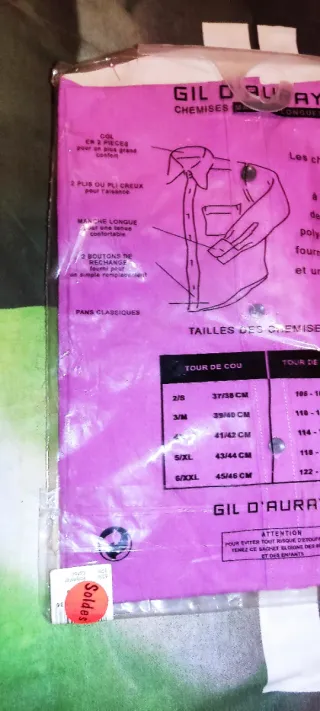 Camisa L GIL D'AURAY Rosa