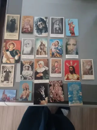 Estampas religiosas antiguas cuanto das por cada u