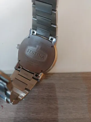 Orologio Festina Quarzo Nero e Argento