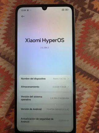 Xiaomi Redmi 13C 128GB Azul