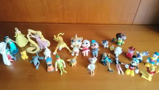 Lote figuras plástico y PVC