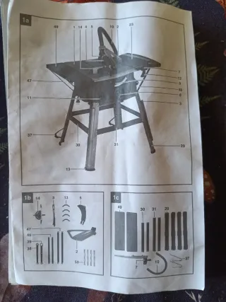 Sierra de banco poco uso