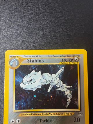 Pokémon Steelix Neo Genesis 15/111 Holo Alemán