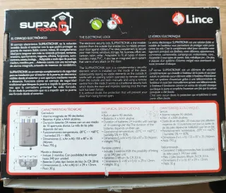 Cerrojo Electrónico Supra Tronik Oro