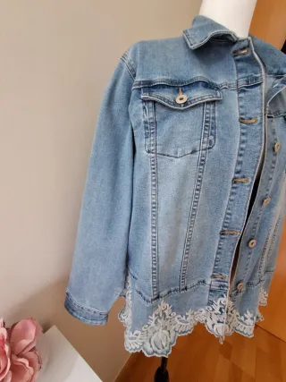 Cazadora vaquera Couchel oversize