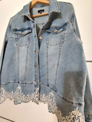 Cazadora vaquera Couchel oversize