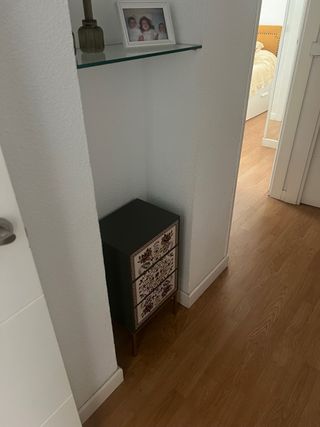 Mueble cajones verde