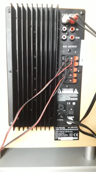 Bombo Samsung con altavoces