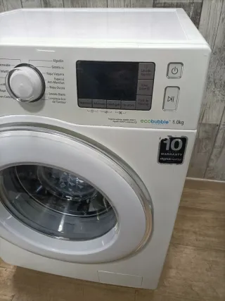 Lavadora marca Samsung 8kg clase A+++ 1200rpm