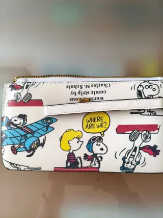 Cartera billetera Snoopy cómic