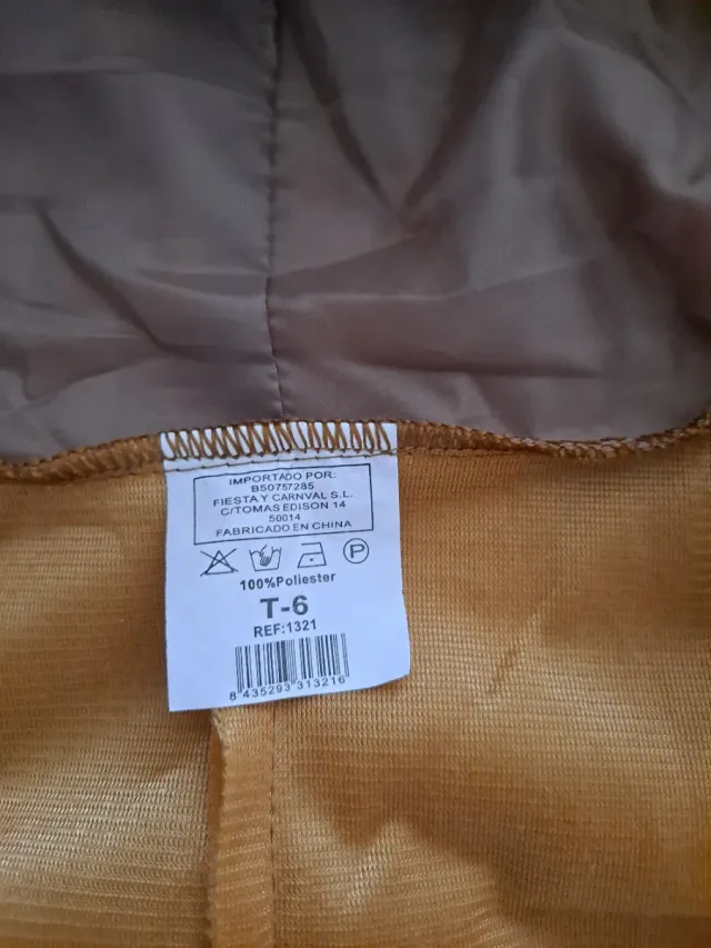 Disfraz León Infantil T-6