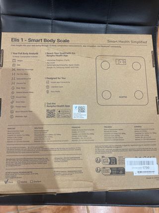 Báscula Inteligente Renpho Elis 1