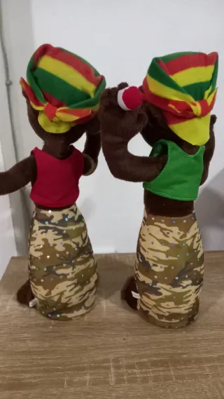 2 Peluches Rastafari Divertidos