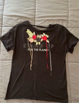 Camiseta Negra Manga Corta