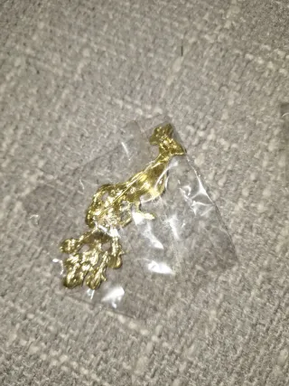 NUEVOS! Colgantes dorados y verdes