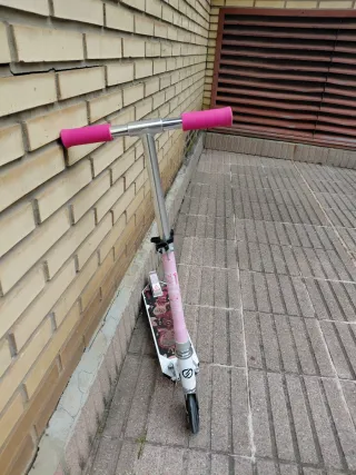 Patinete Oxelo niña rosa