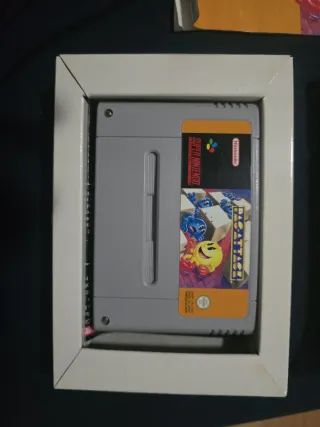 Pac-Attack Super Nintendo Caja y Manual