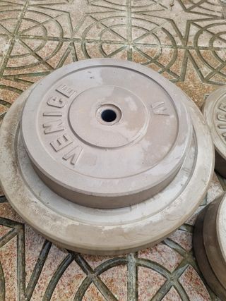 2 Pesas 5Kg + 2 de 10Kg 28mm(30€) | Precio Oferta