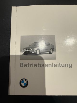 Manual instrucciones BMW e36