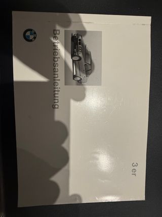 Manual instrucciones BMW e36