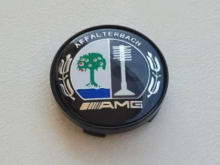 60mm Tapabujes Mercedes AMG Centro Ruedas Llantas