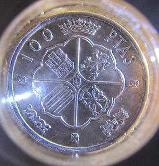 6 Monedas de Franco 1966