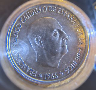 6 Monedas de Franco 1966