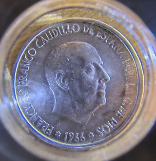 6 Monedas de Franco 1966