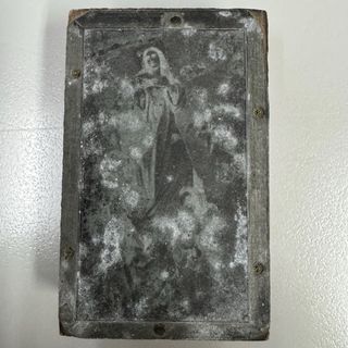 Cliché de imprenta antiguo