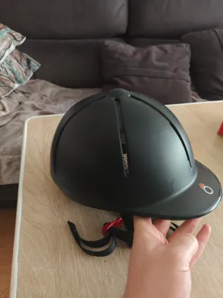 Casco Hípica Infantil Negro