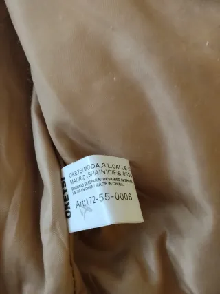 Chaleco pelo conejo tricolor Okeysi Talla Única M