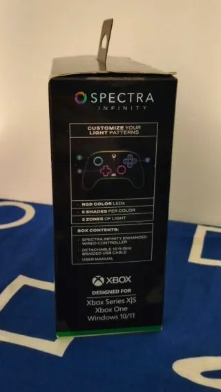 Mando Xbox PowerA Spectra Infinity Negro