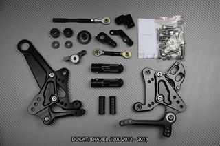 Estriberas retrasadas DUCATI DIAVEL 1200 2011 2018