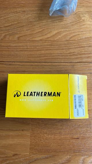 Leatherman Crunch (PIEZA COLECCIÓN) + funda piel