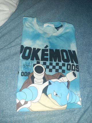 Camiseta Pokémon Azul Talla M