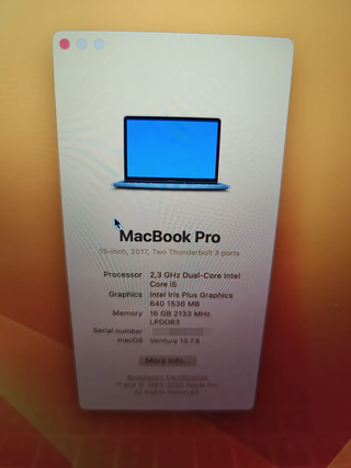 MacBook Pro 16 GB