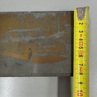 Cliché antiguo imprenta