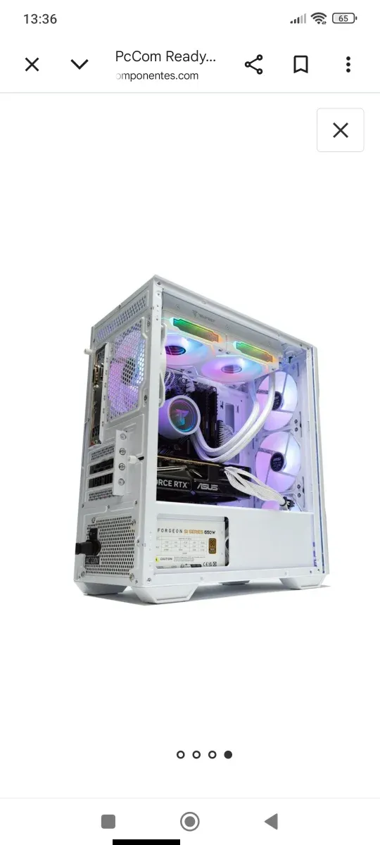 PC Gaming Blanco como Nuevo afbeelding 3