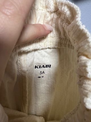 Pantalón pana Kiabi 5 años