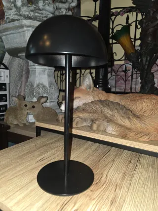 Sombrero de caza verde, con soporte, talla 58