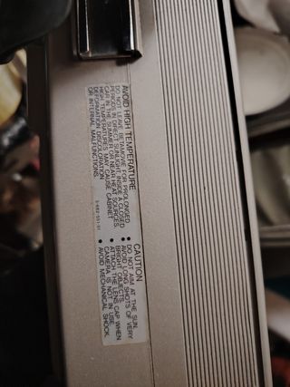 Sony Betamovie Cámara Video Vintage + Bolso