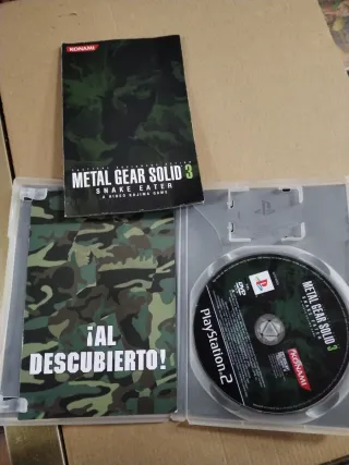 Metal Gear Solid 3 PS2