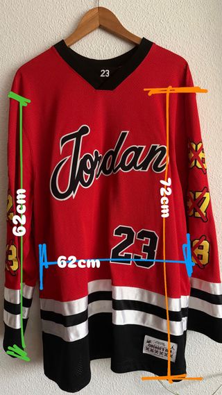 Camiseta Jordan 23 Hockey Roja