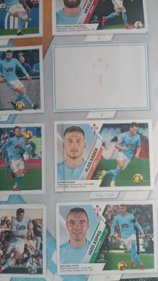 Álbum LaLiga 18-19 + 360 cromos pegados