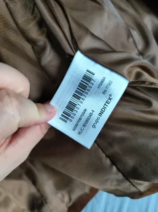 Chaqueta Zara Marrón Corta