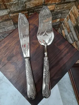 Set dolce acciaio anni 70