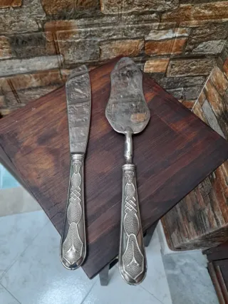 Set dolce acciaio anni 70