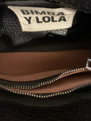 Bolso Piel Bimba y Lola Negro