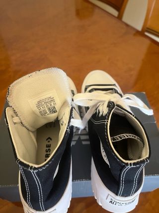 Botas Converse Negras Talla 36